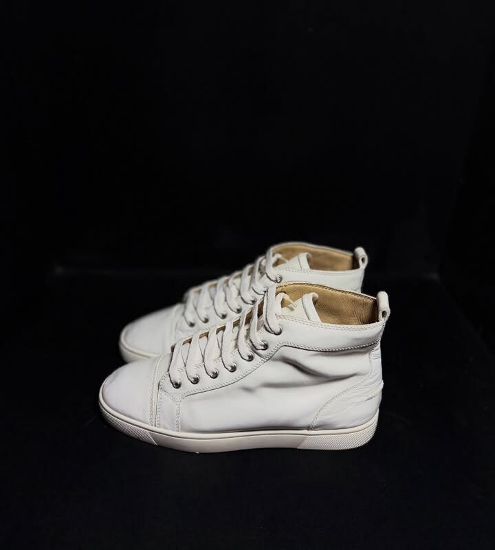 Christian Louboutin White High Sneaker
