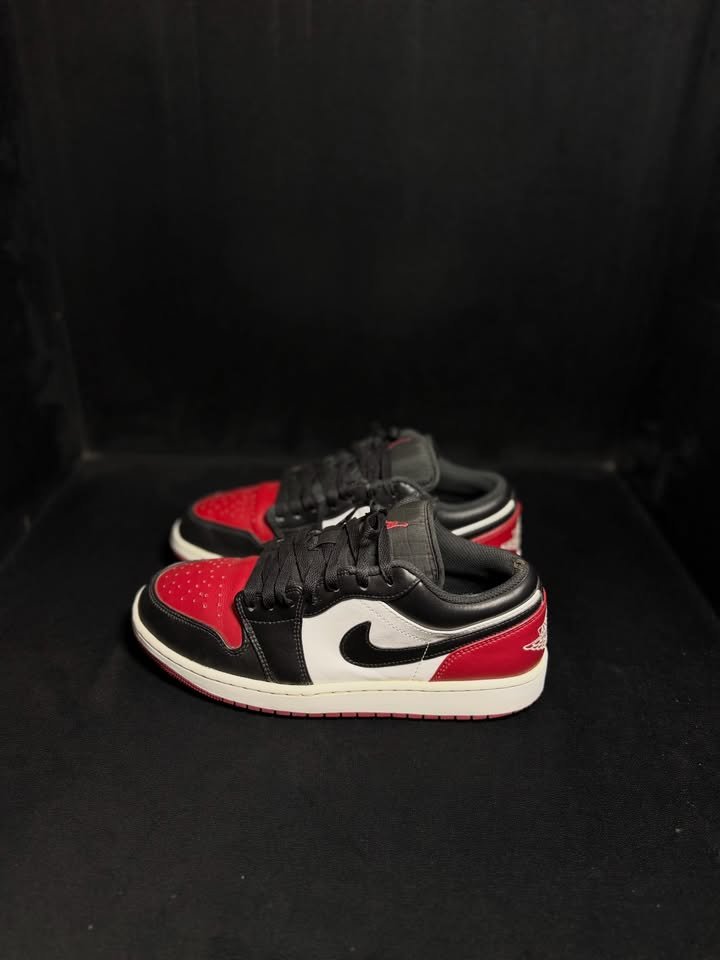 Jordan 1 Low Bred Toe 2.0