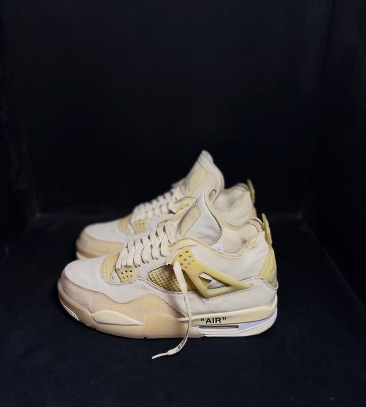 Jordan Retro 4 OFF-WHITE SAIL