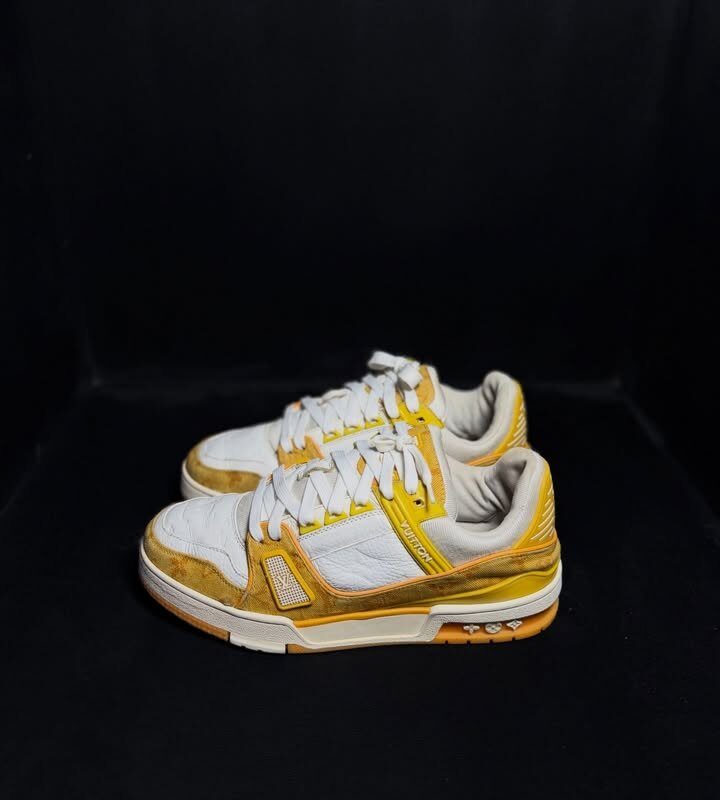 LV Trainer Low Top Sneaker Yellow