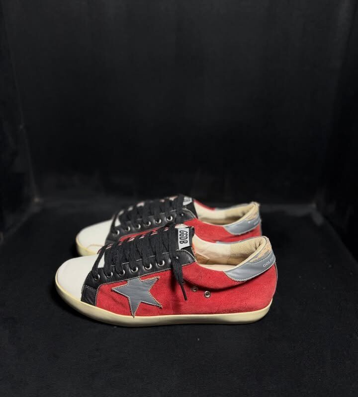 Golden Goose Low Top Sneaker Red