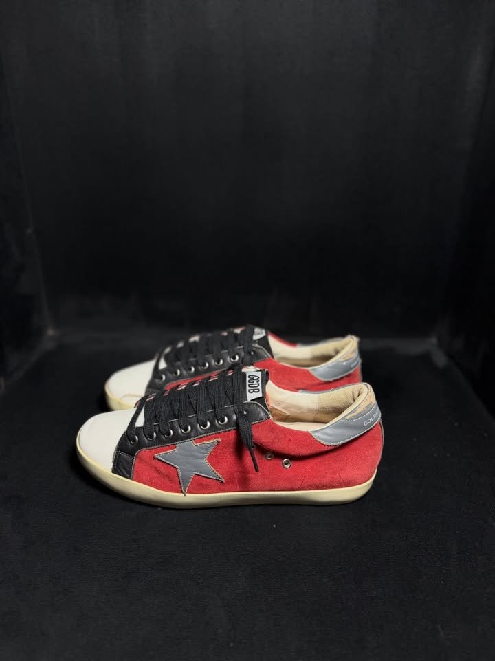 Golden Goose Low Top Sneaker Red