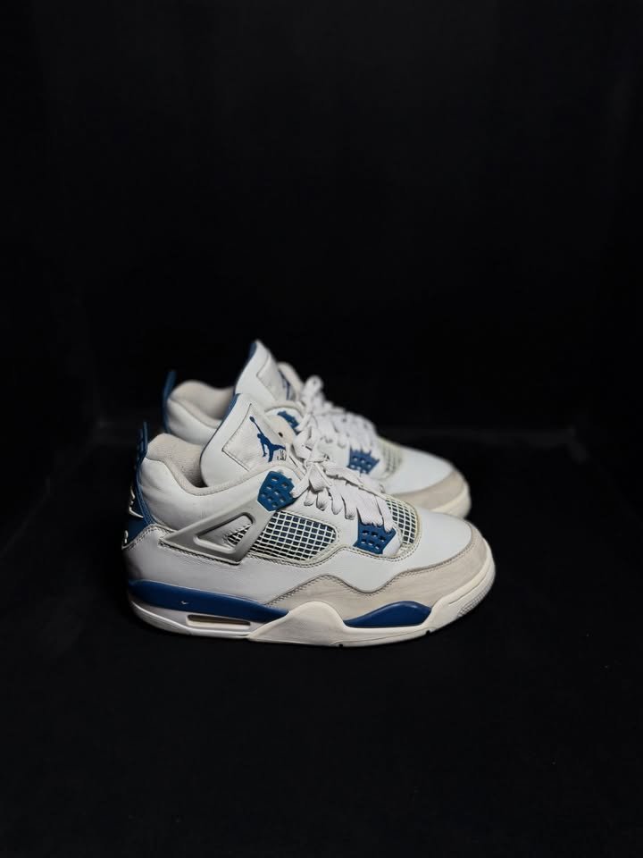 Jordan Retro 4 Military Blue - Image 2