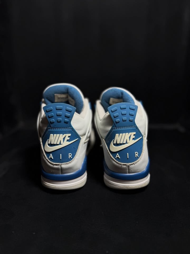 Jordan Retro 4 Military Blue - Image 5