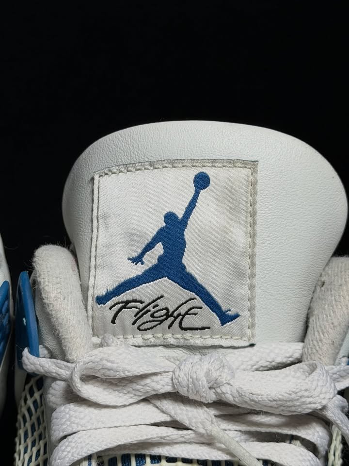 Jordan Retro 4 Military Blue - Image 8